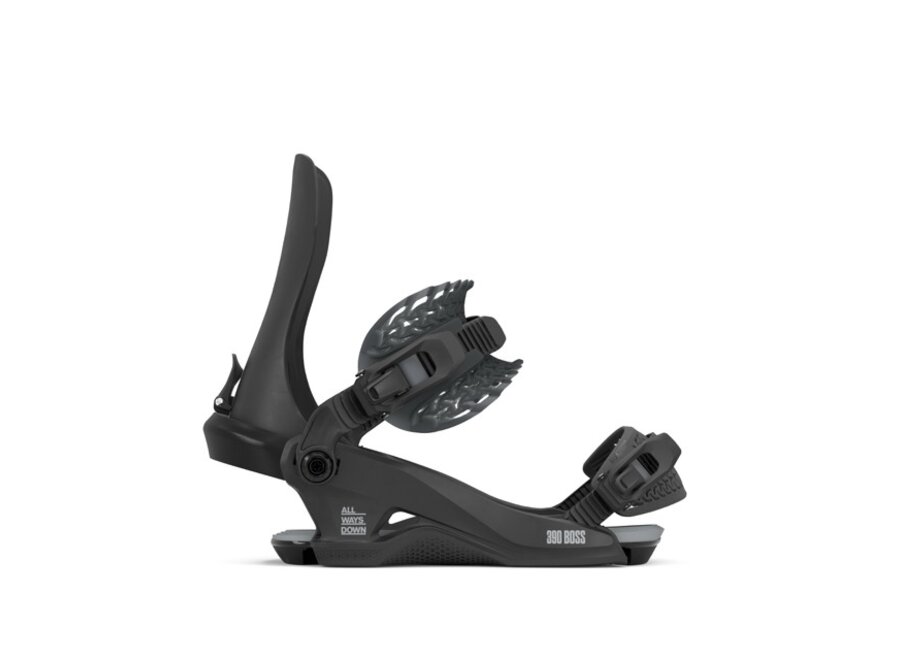 Rome 390 Boss HW Snowboardbinding Black M/L