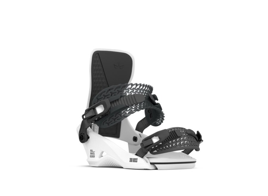 Rome 390 Boss HW Snowboardbinding White M/L