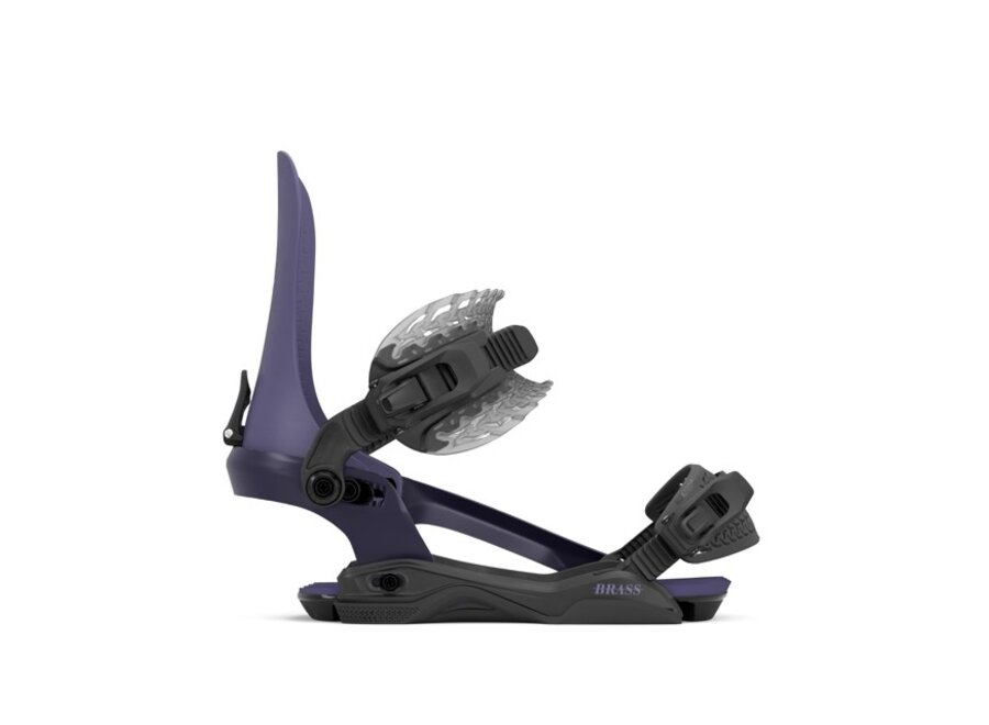 Rome Brass AW Snowboardbinding Purple Haze S