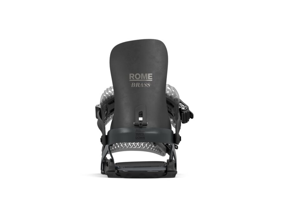 Rome Brass FW Snowboardbinding Black S