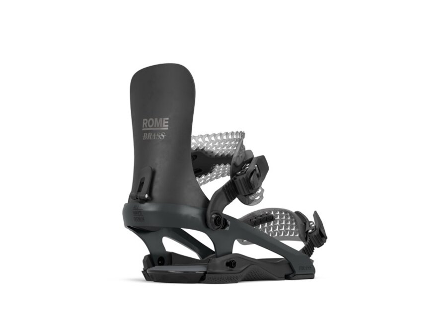Rome Brass FW Snowboardbinding Black S
