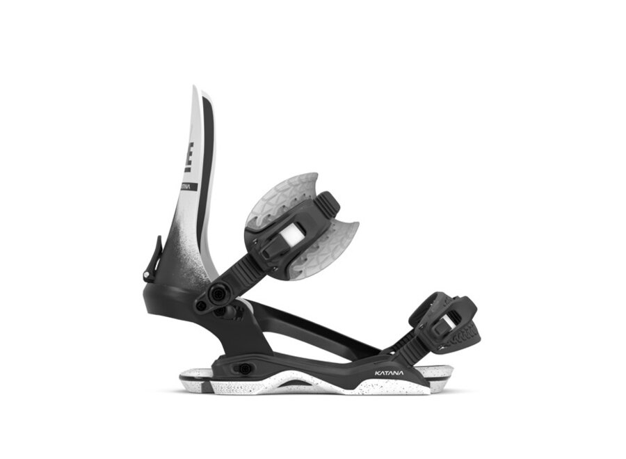 Rome Katana AW Snowboardbinding Black/White M/L
