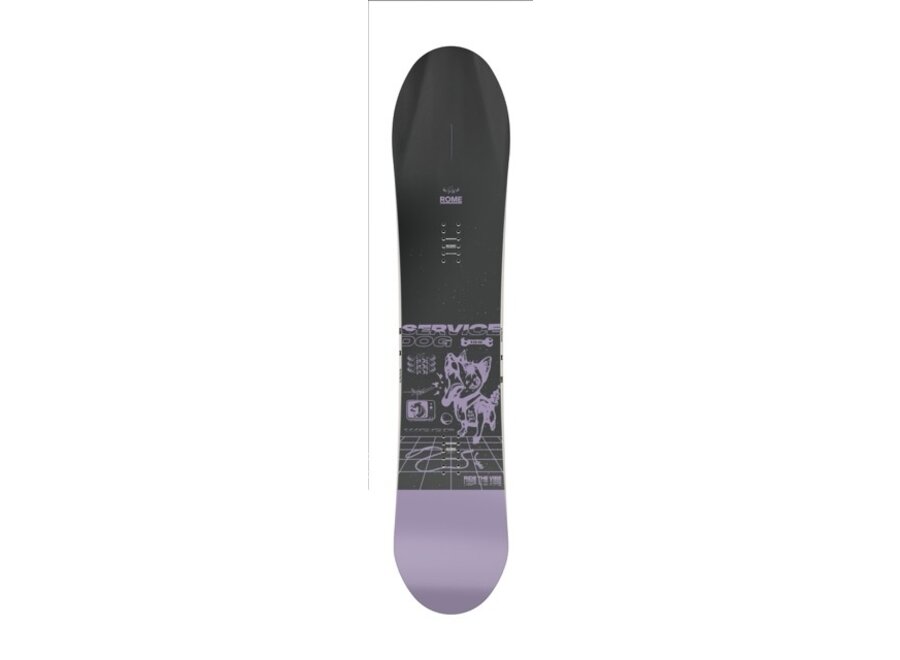 Rome Service Dog Snowboard 25/26 155