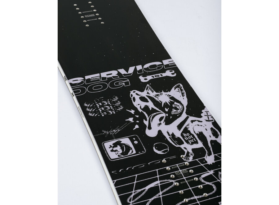 Rome Service Dog Snowboard 25/26 155