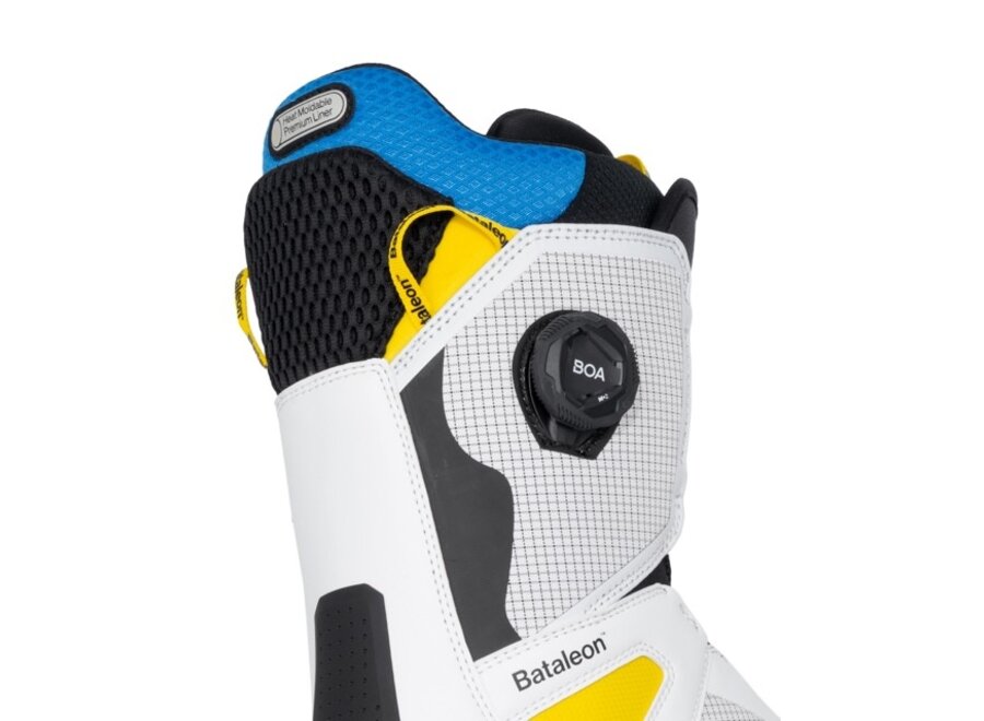 Bataleon Rave Double BOA Snowboardboots White