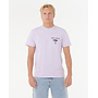Rip Curl Fade Out Icon T-shirt Iced Lavender