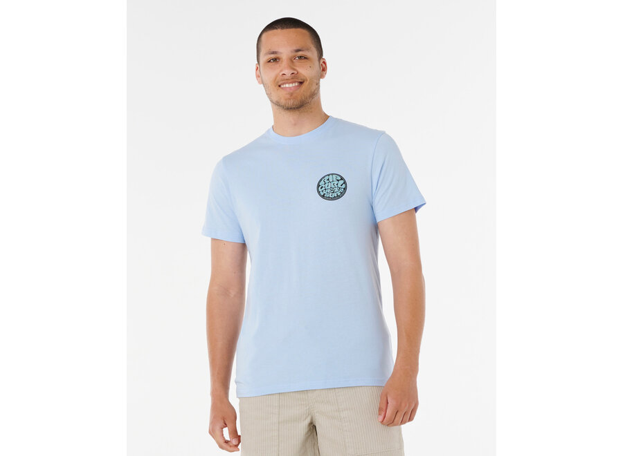 Rip Curl Wettie Passage Icon T-shirt Blue Wind