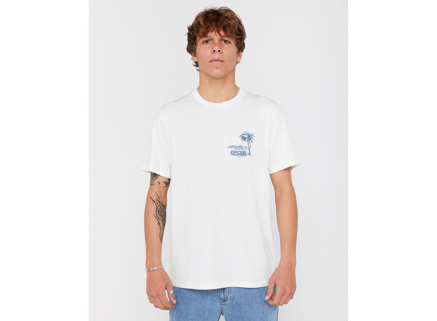 Rip Curl Sportline Tubular T-shirt Bone