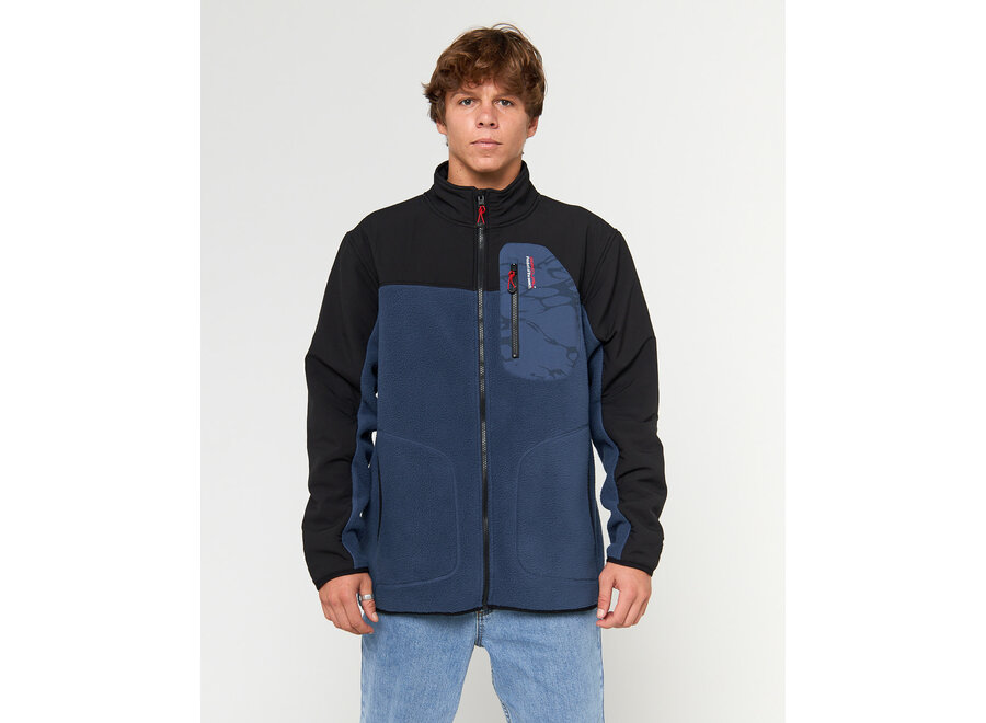 Rip Curl Anti Series Search Zip Crew Light Navy
