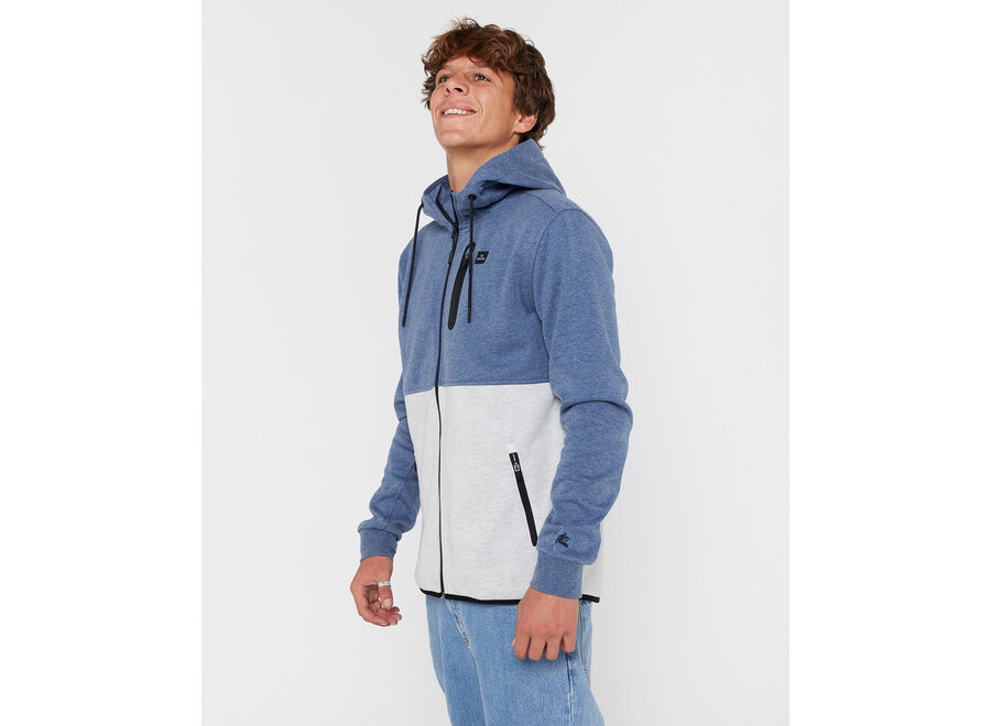Rip Curl Anti Series Departed Zip Thru Navy/Grey