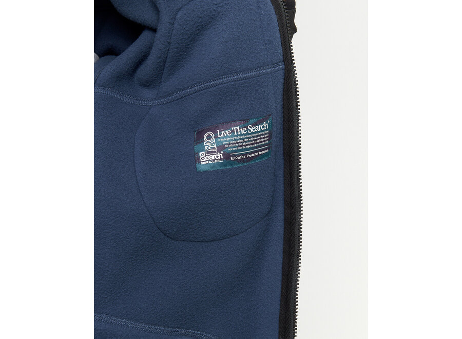 Rip Curl Anti Series Search Zip Crew Light Navy