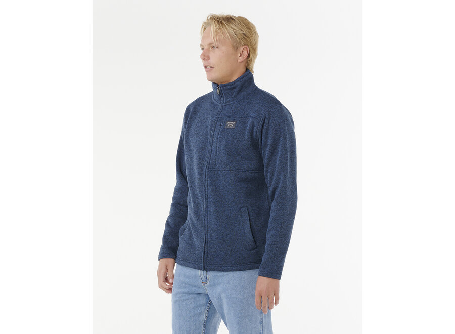 Rip Curl Crescent Zip Thru Light Navy