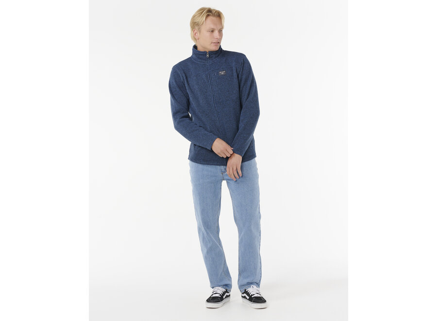 Rip Curl Crescent Zip Thru Light Navy