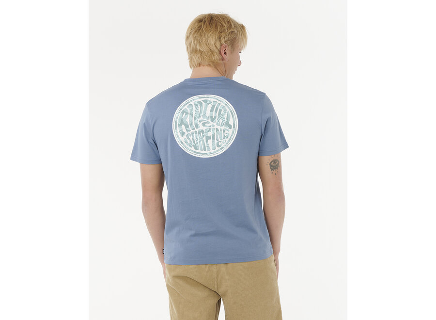 Rip Curl Drifter T-shirt Bluefin