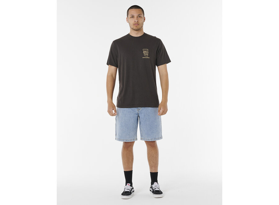 Rip Curl Shaper Address T-shirt Washed Black