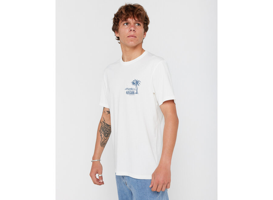 Rip Curl Sportline Tubular T-shirt Bone