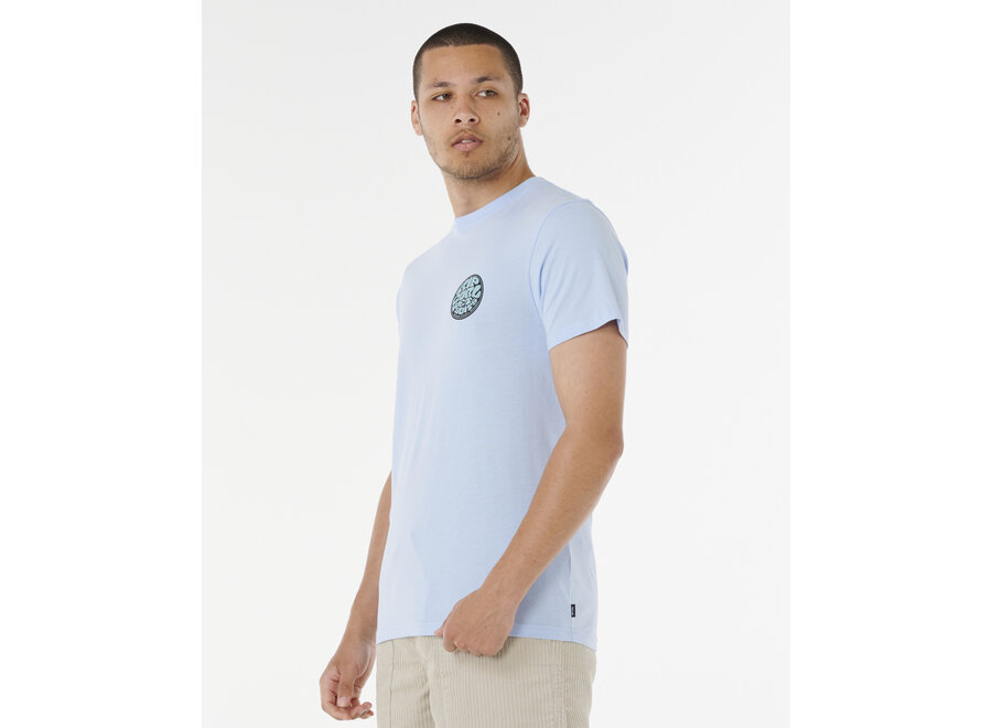 Rip Curl Wettie Passage Icon T-shirt Blue Wind