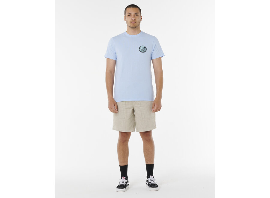 Rip Curl Wettie Passage Icon T-shirt Blue Wind