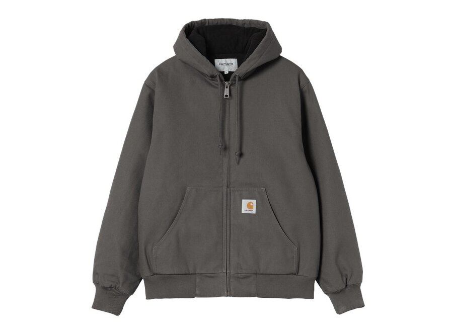 Carhartt WIP Active Jacket 'Dearborn' Canvas Graphite Rigid