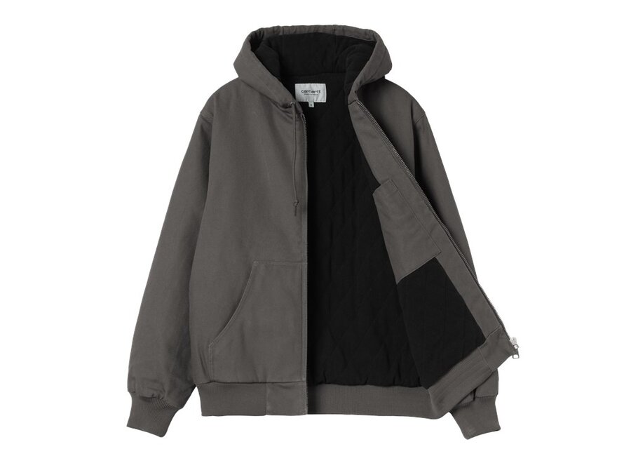 Carhartt WIP Active Jacket 'Dearborn' Canvas Graphite Rigid