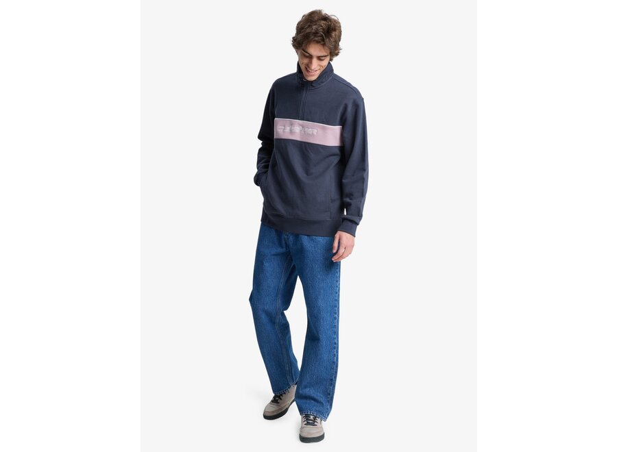 Quiksilver 1/4 Zip Fleece Top India Ink