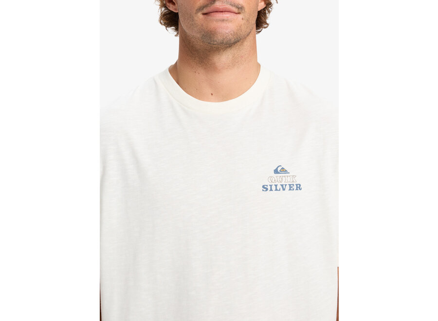 Quiksilver Cl Soul Maze T-shirt Snow White