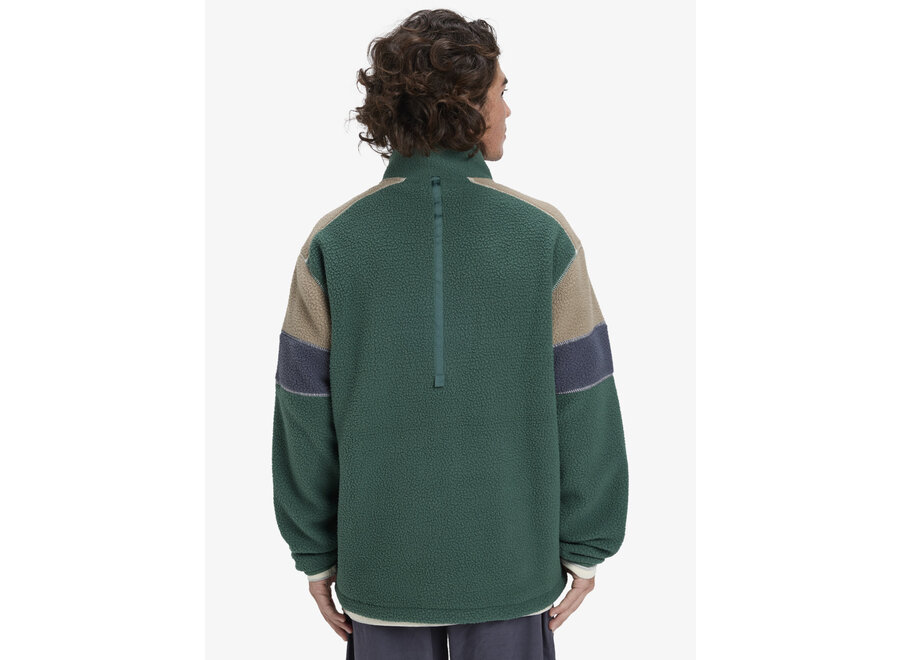 Quiksilver Clean Coast Polar Fleece Trekking Green