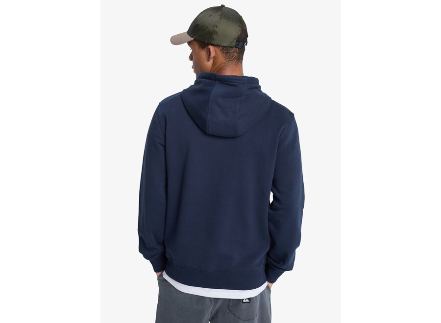 Quiksilver Comp Logo Fleece Top Dark Navy