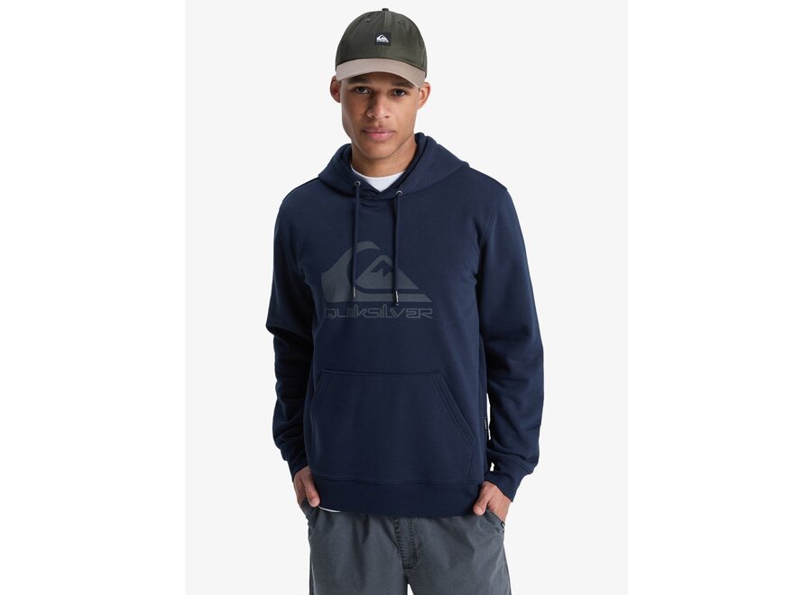 Quiksilver Comp Logo Fleece Top Dark Navy