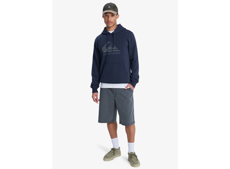 Quiksilver Comp Logo Fleece Top Dark Navy