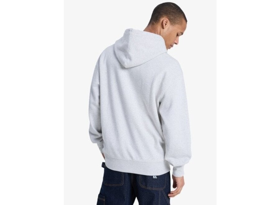 Quiksilver DNA Hoodie Fleece Top Light Grey Heather