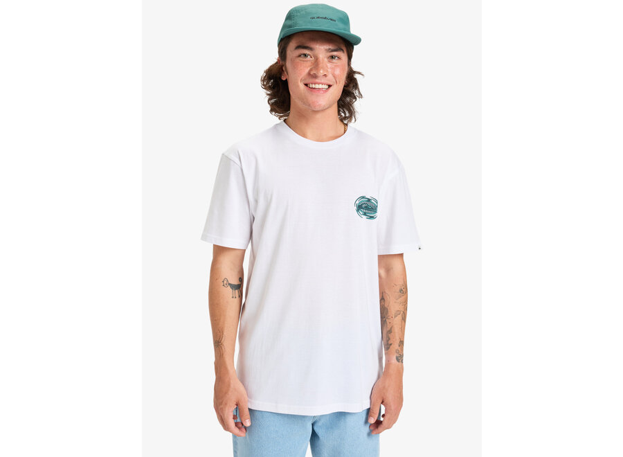 Quiksilver Ev Moon Run T-shirt White