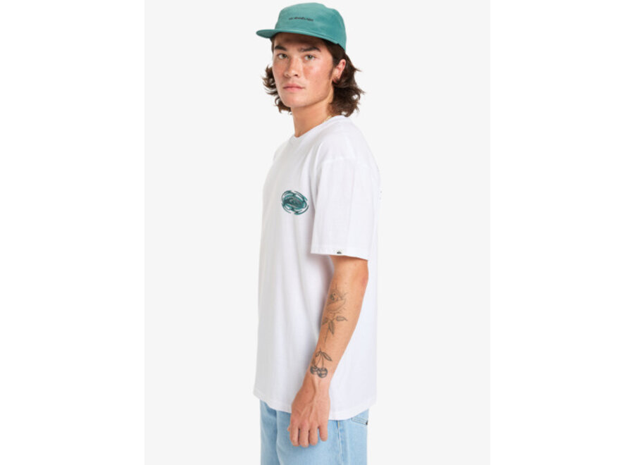 Quiksilver Ev Moon Run T-shirt White