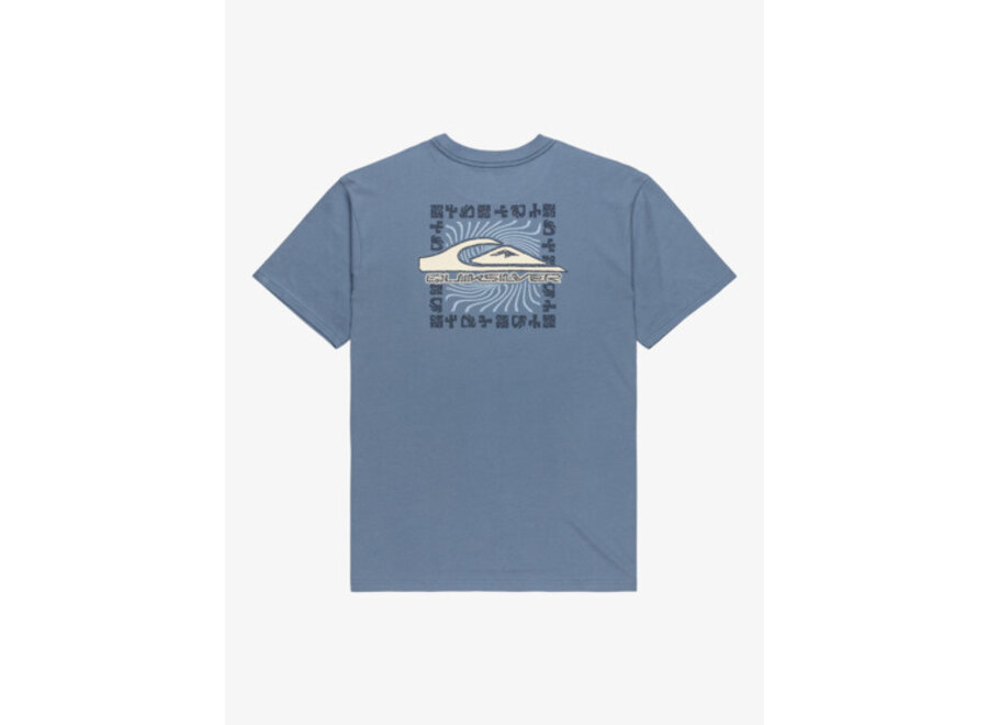 Quiksilver Evo Border Line T-shirt China Blue