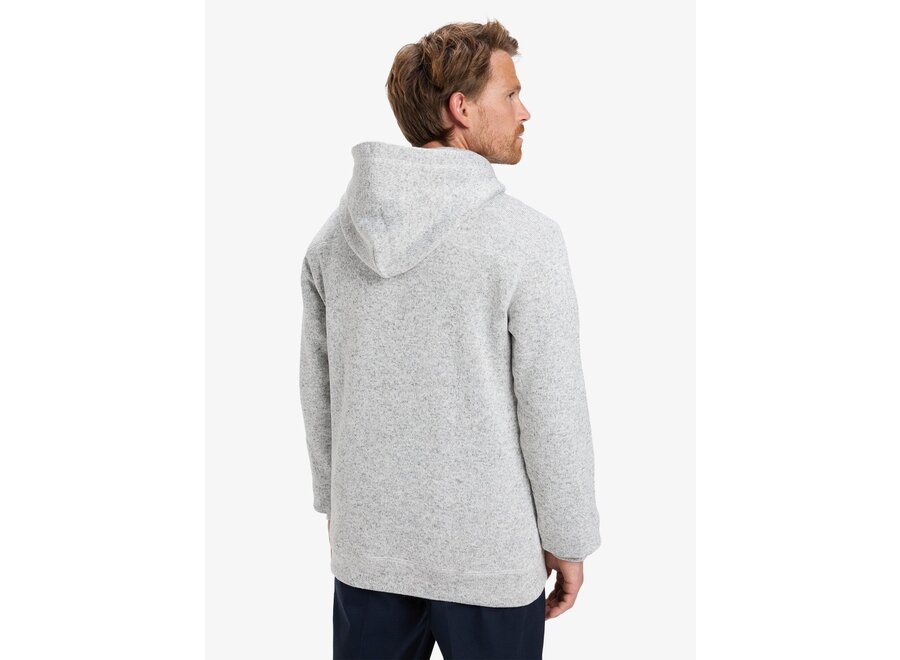 Quiksilver Keller Hoodie Fleece Top Light Grey Heather