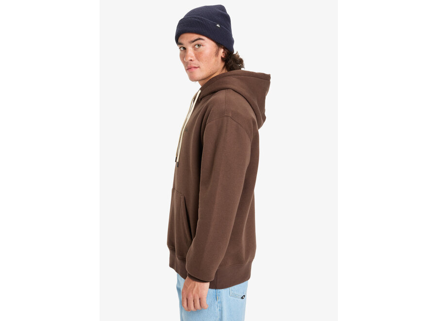 Quiksilver Salt Water Hood Fleece Top Chocolate Brown