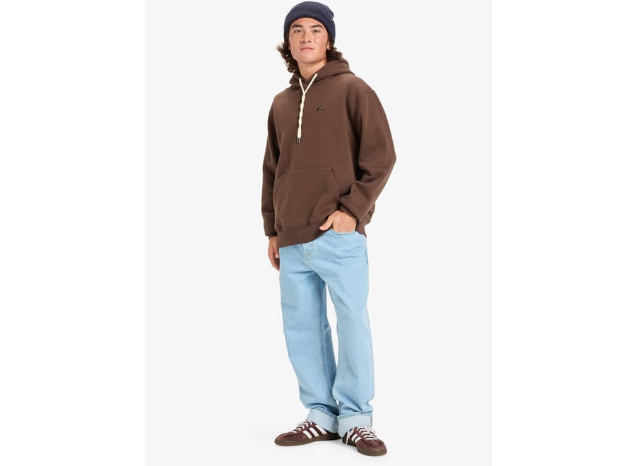 Quiksilver Salt Water Hood Fleece Top Chocolate Brown