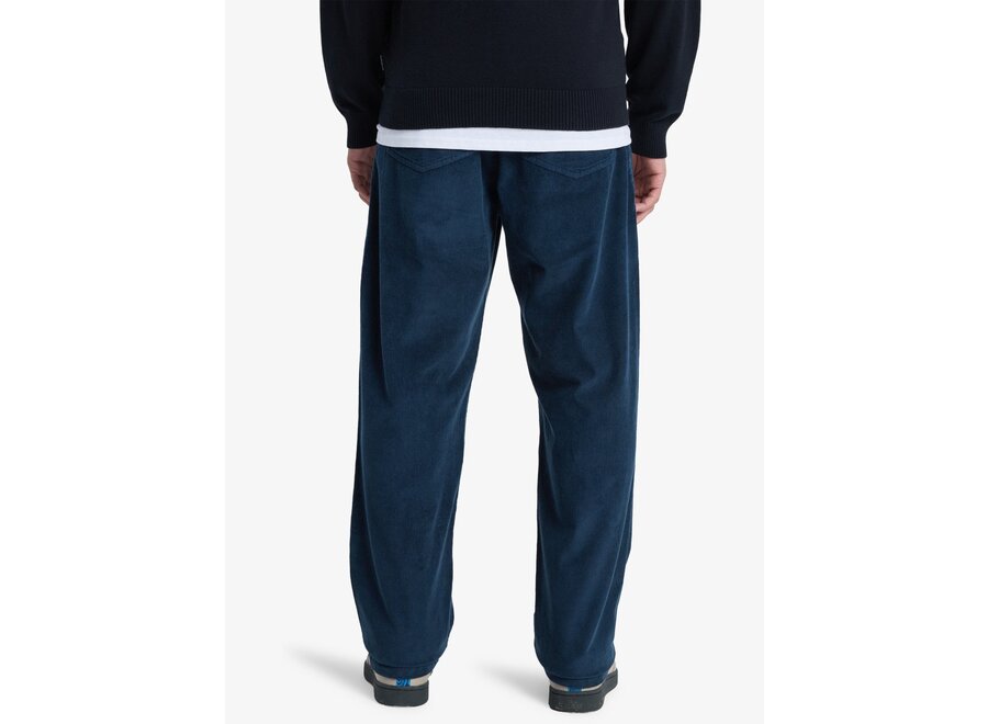 Quiksilver Taxer Cord Non-Denim Pants Dark Navy