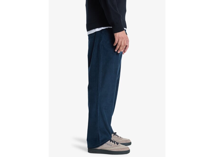 Quiksilver Taxer Cord Non-Denim Pants Dark Navy
