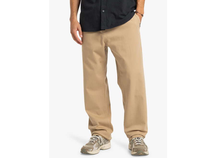 Quiksilver Taxer Regular Twill Non-Denim Pants Khaki