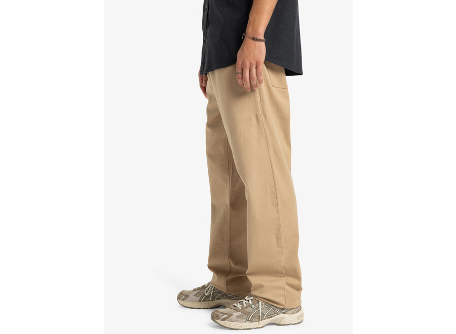 Quiksilver Taxer Regular Twill Non-Denim Pants Khaki