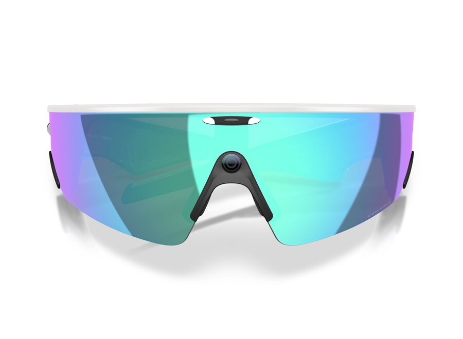 Oakley Vanguard Meta Zonnebril White Prizm Sapphire