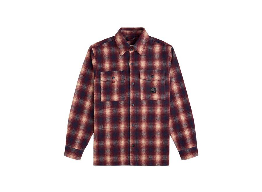 Woody Woven Shirt Fired Brick