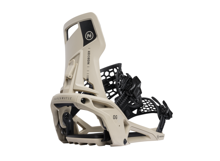 Nidecker Supermatic OG Snowboardbinding Desert