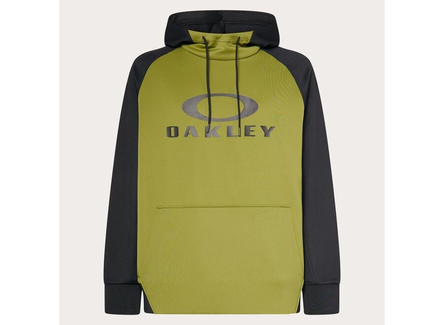 Oakley Bark DWR Fleece Hoody Black/Fern