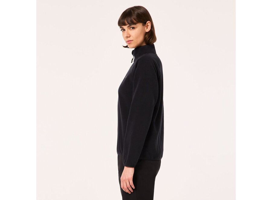 Oakley Womens Ridge 1/2 Zip Fleece Blackout