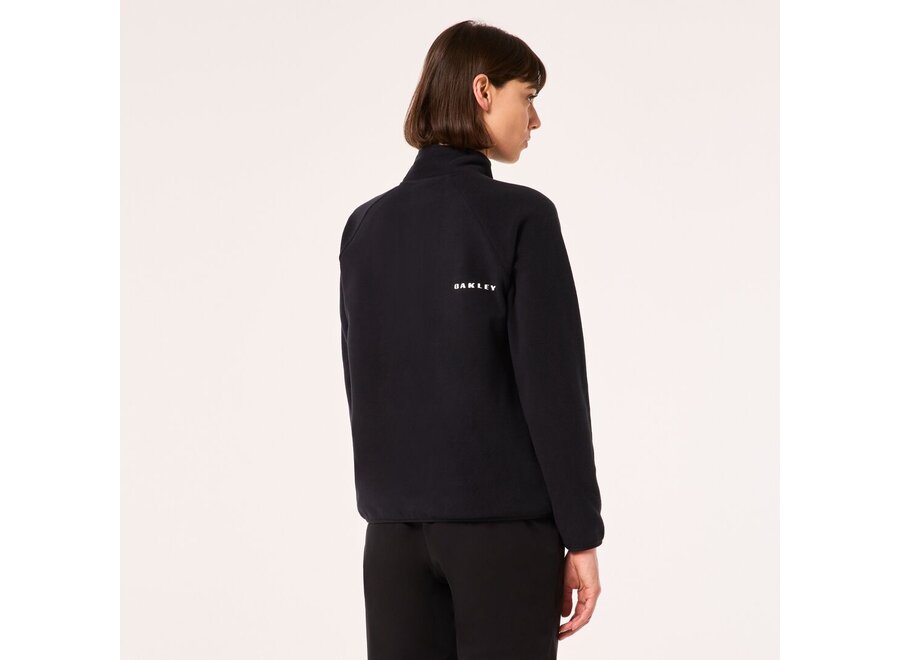 Oakley Womens Ridge 1/2 Zip Fleece Blackout