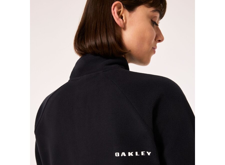 Oakley Womens Ridge 1/2 Zip Fleece Blackout