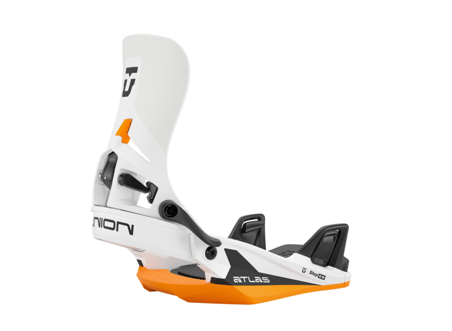 Atlas Step On® Snowboardbinding White/Orange