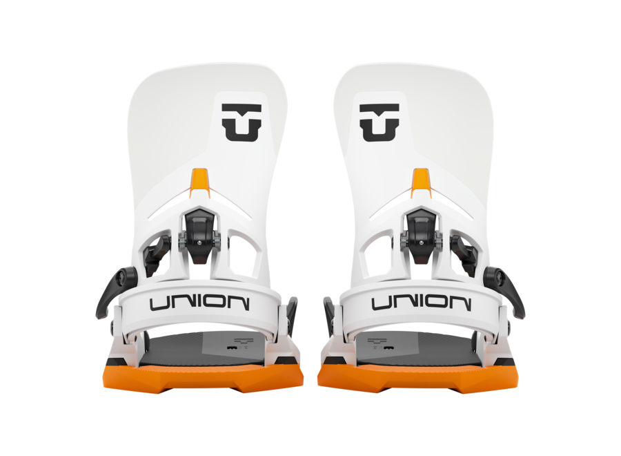 Union Atlas Step On® Snowboardbinding White/Orange